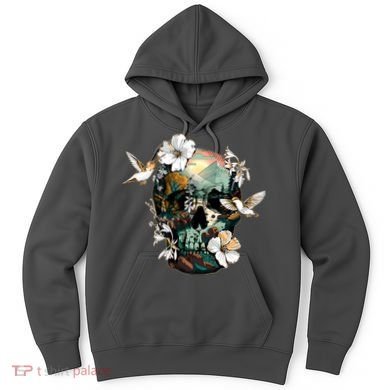 Wilderness Nature Lover Skull Hoodie