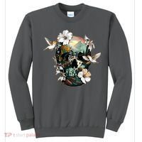 Wilderness Nature Lover Skull Sweatshirt thumb 0