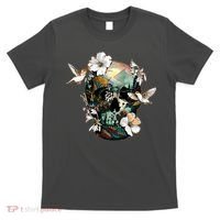 Wilderness Nature Lover Skull T-Shirt thumb 0