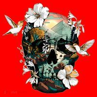 Wilderness Nature Lover Skull Santa Hat thumb 1