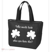 Who Needs Luck When You Have This Funny St Patrick's Day Tote Bag thumb 3