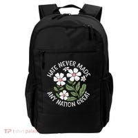 White Never Made Any Nation Great Resist Protest Women Backpack thumb 0
