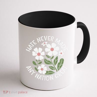 White Never Made Any Nation Great Resist Protest Women Coffee Mug back
