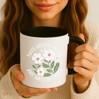 White Never Made Any Nation Great Resist Protest Women Coffee Mug thumb 3