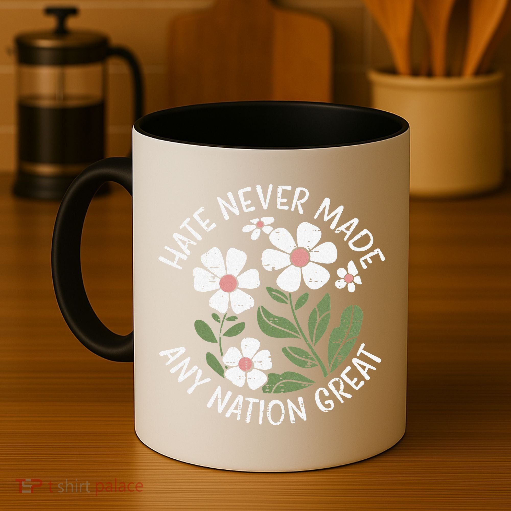 White Never Made Any Nation Great Resist Protest Women Coffee Mug