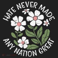 White Never Made Any Nation Great Resist Protest Women Beanie thumb 2