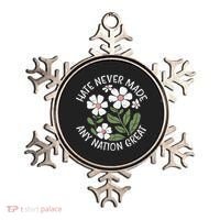 White Never Made Any Nation Great Resist Protest Women Ornament thumb 0