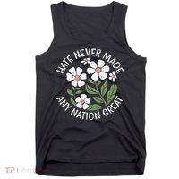 White Never Made Any Nation Great Resist Protest Women Tank Top thumb 0