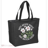 White Never Made Any Nation Great Resist Protest Women Tote Bag thumb 2
