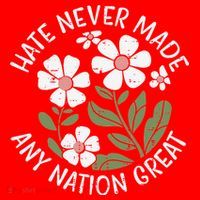 White Never Made Any Nation Great Resist Protest Women Santa Hat thumb 1
