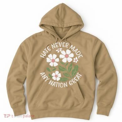 White Never Made Any Nation Great Resist Protest Women Hoodie