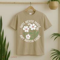 White Never Made Any Nation Great Resist Protest Women T-Shirt thumb 2