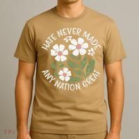 White Never Made Any Nation Great Resist Protest Women T-Shirt thumb 3