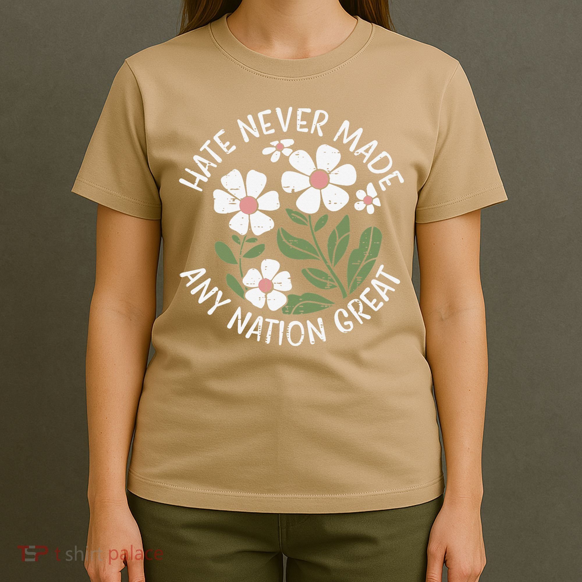 White Never Made Any Nation Great Resist Protest Women T-Shirt