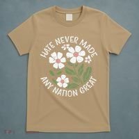 White Never Made Any Nation Great Resist Protest Women T-Shirt thumb 5