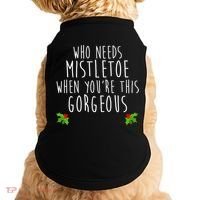 Who Need Mistletoe When You're This Gorgeous Doggie Tank thumb 0