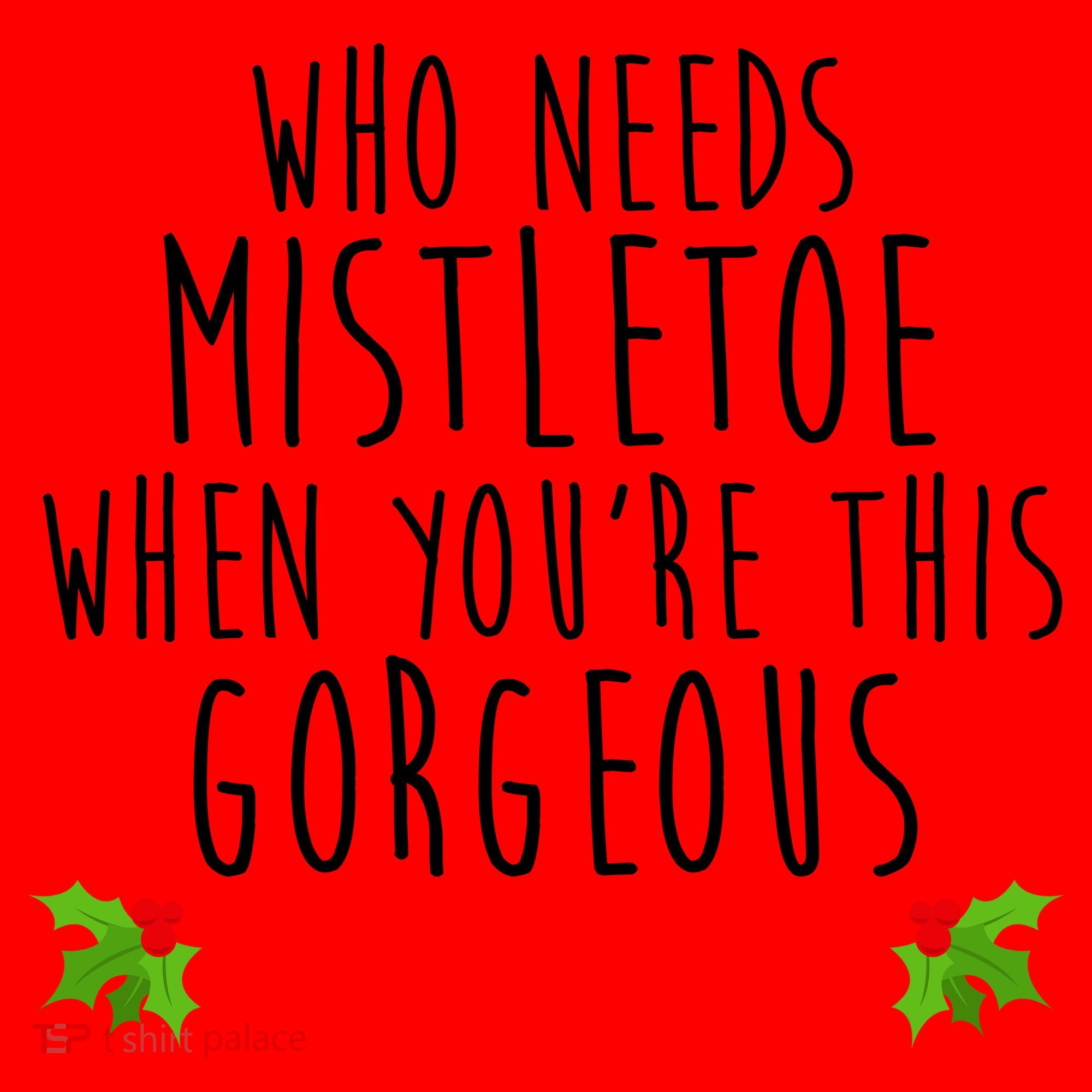 Who Need Mistletoe When You're This Gorgeous Santa Hat