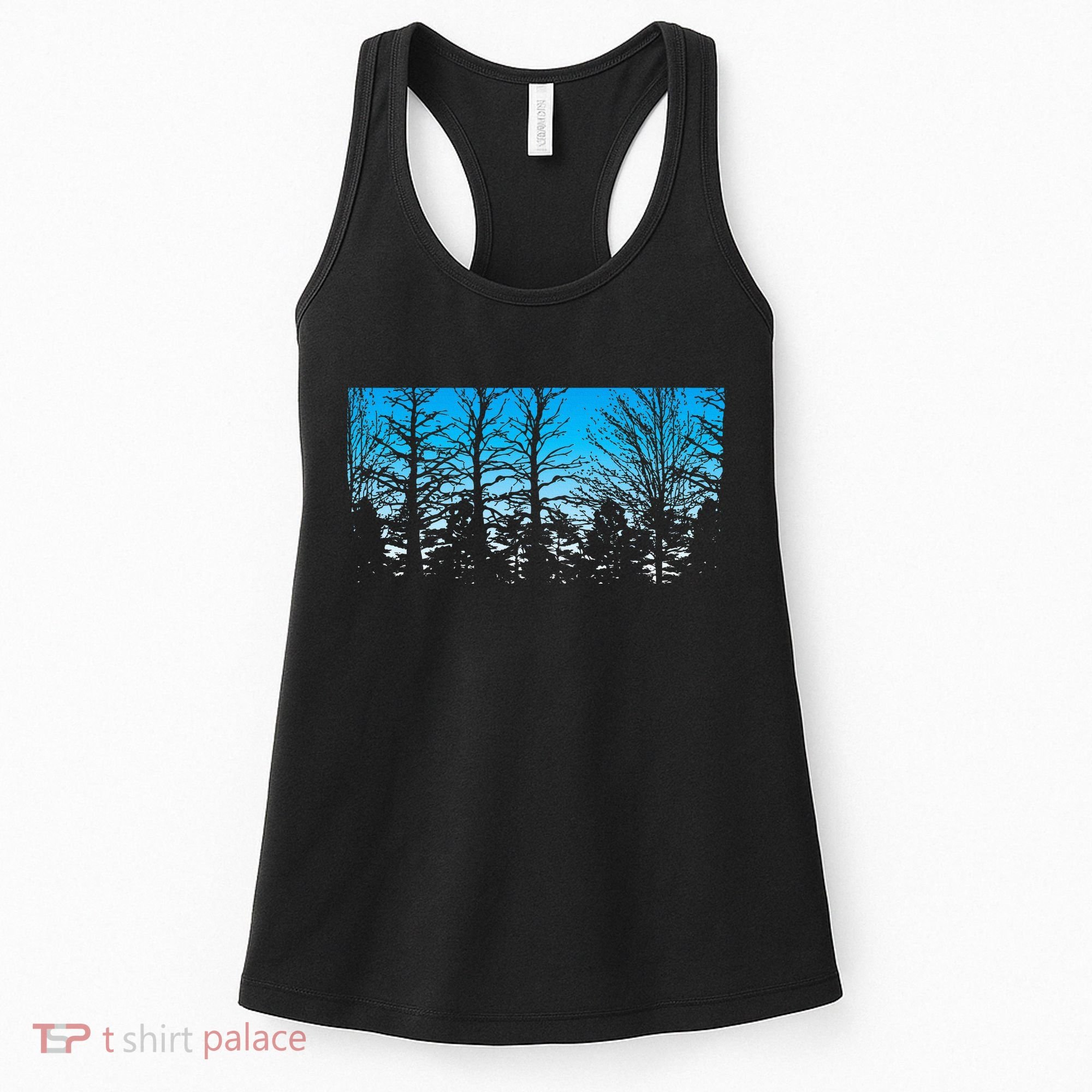 Wildlife Nature Outdoor Forest Trees Nature Women's Tank Top