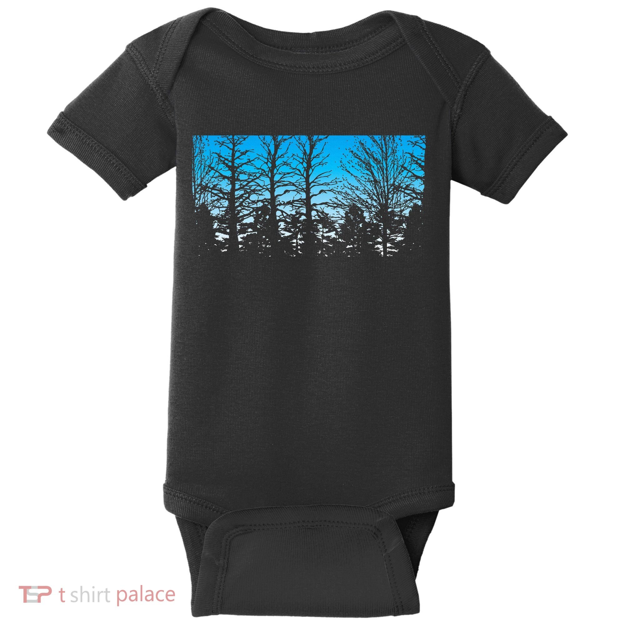 Wildlife Nature Outdoor Forest Trees Nature Baby Bodysuit