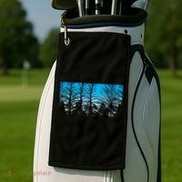 Wildlife Nature Outdoor Forest Trees Nature Golf Towel thumb 2