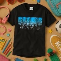 Wildlife Nature Outdoor Forest Trees Nature Kids T-Shirt thumb 3