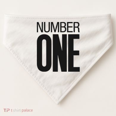 Wham Number One USA-Made Doggie Bandana