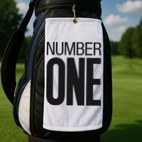 Wham Number One Golf Towel thumb 2
