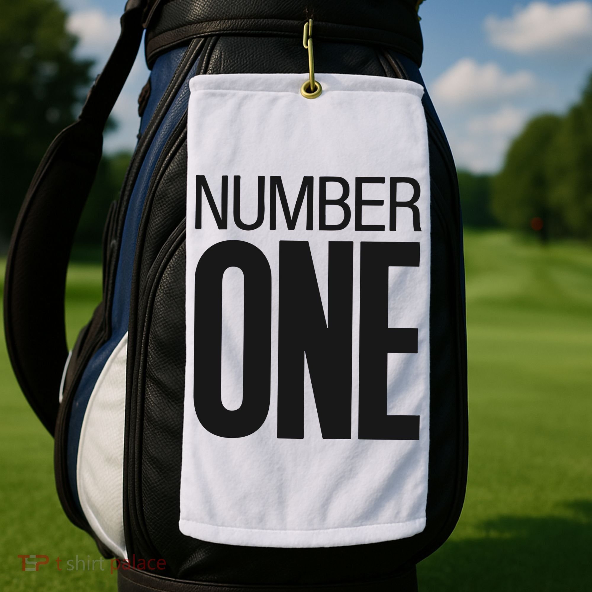 Wham Number One Golf Towel