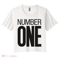 Wham Number One Women's Crop Top Tee thumb 0