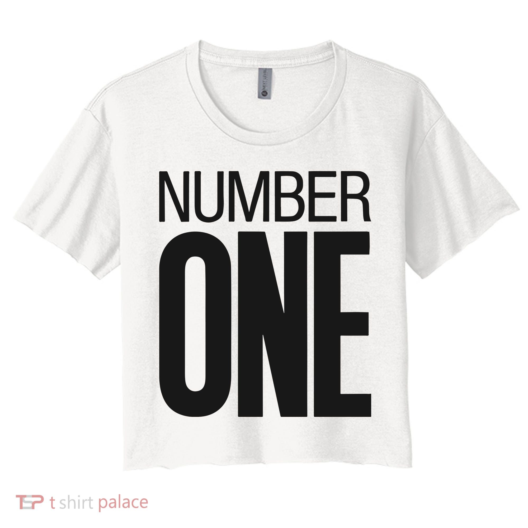Wham Number One Women's Crop Top Tee