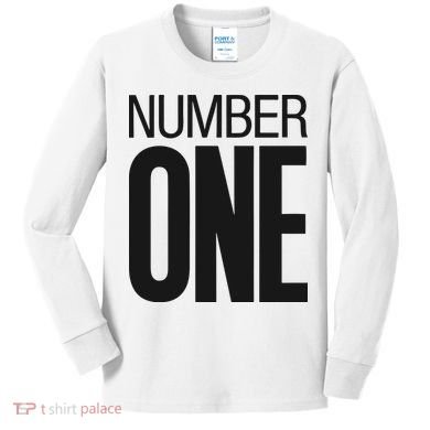 Wham Number One Kids Long Sleeve Shirt