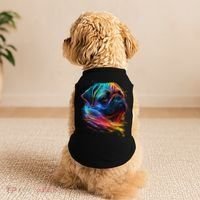Wo Neon Pug Doggie Tank thumb 2