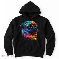 Wo Neon Pug Hoodie thumb 0