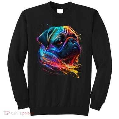 Wo Neon Pug Sweatshirt
