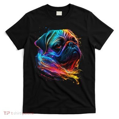 Wo Neon Pug T-Shirt