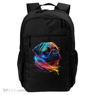 Wo Neon Pug Backpack