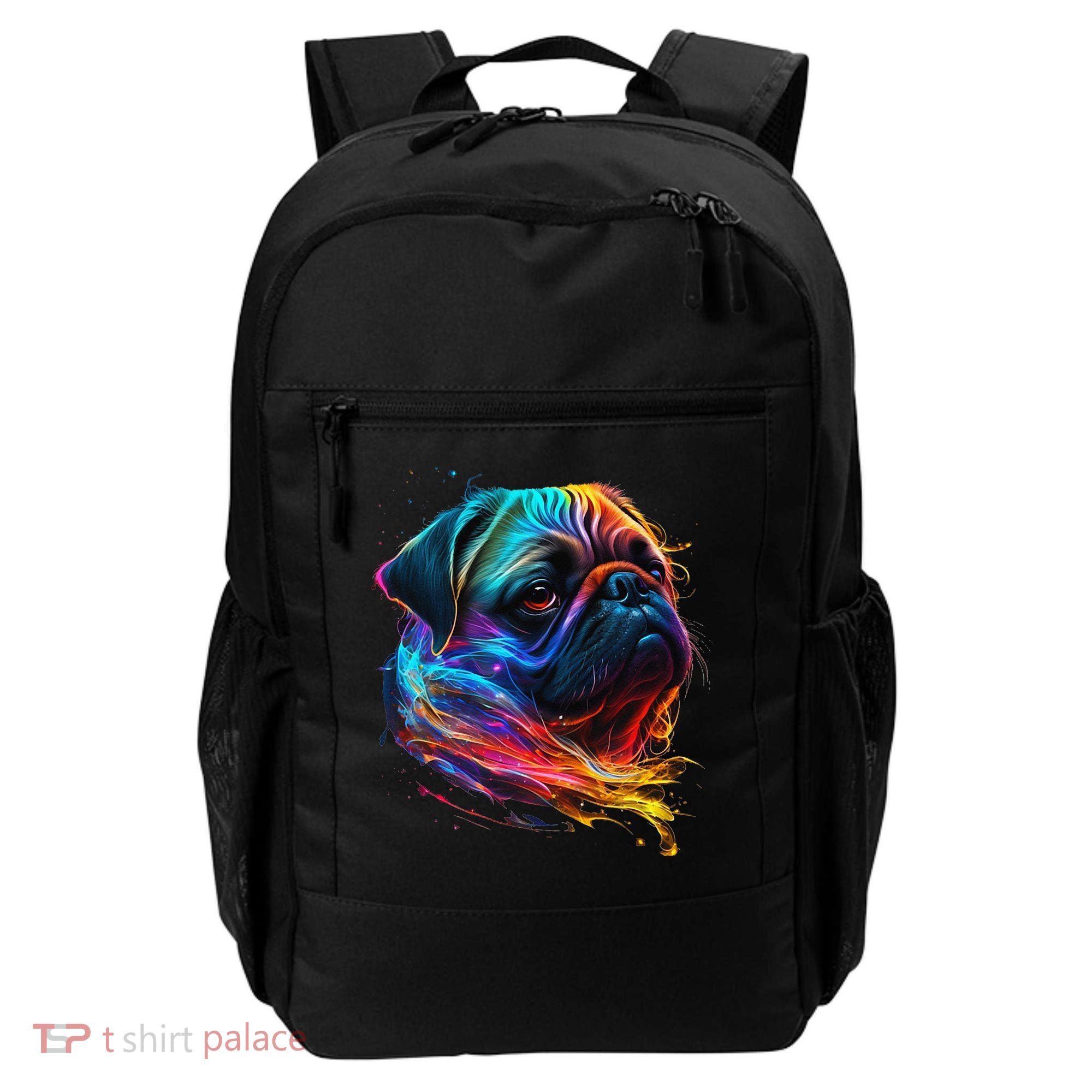 Wo Neon Pug Backpack