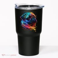 Wo Neon Pug Tumbler thumb 0