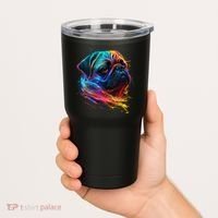 Wo Neon Pug Tumbler thumb 2