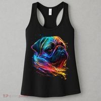 Wo Neon Pug Women's Tank Top thumb 3