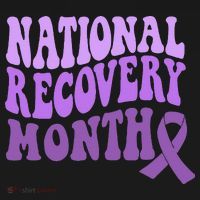 Warrior National Recovery Month Addiction Recovery Awareness Women's Hoodie thumb 2