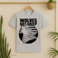 Wolves Not Sheep T-Shirt thumb 2