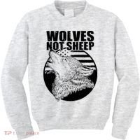 Wolves Not Sheep Kids Sweatshirt thumb 0