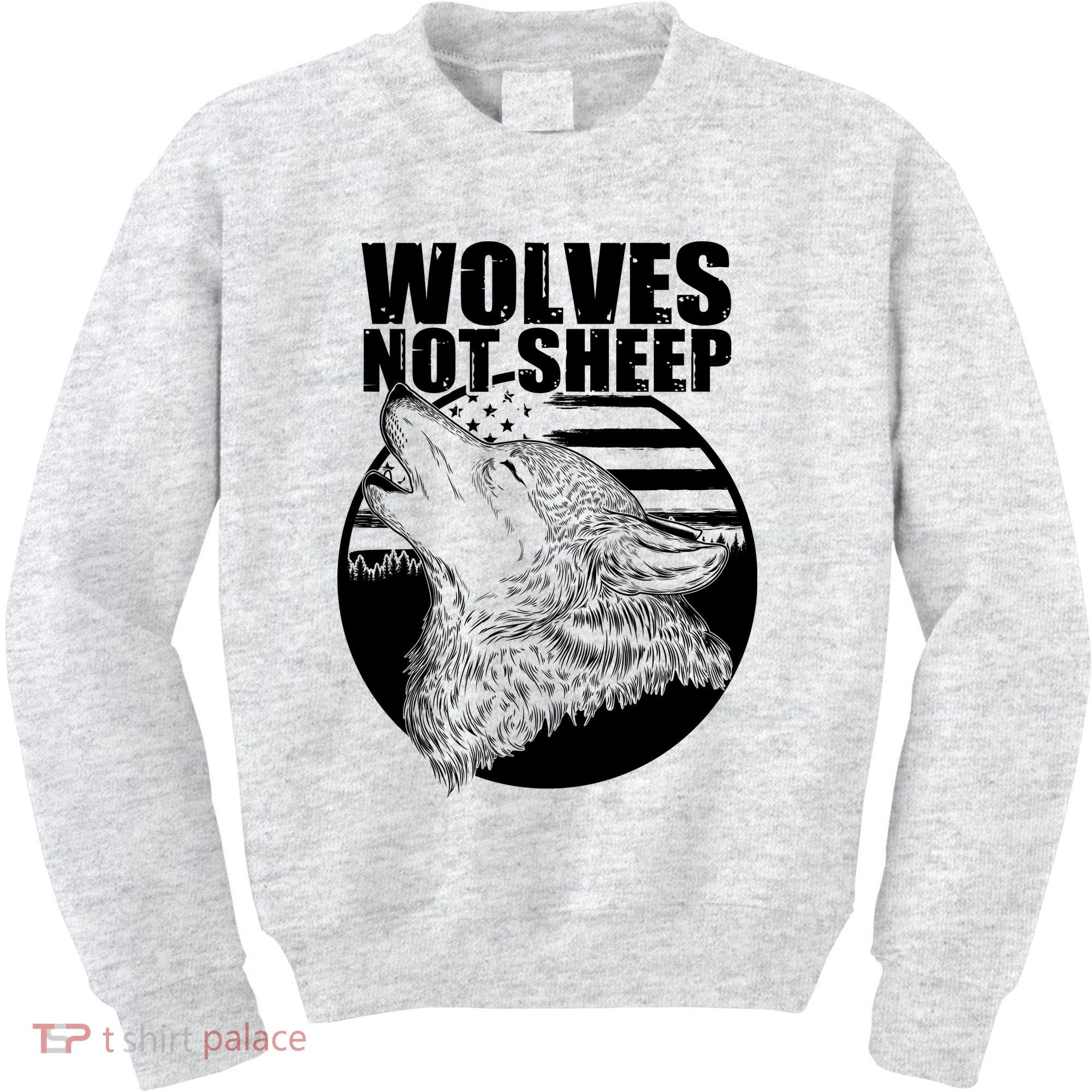 Wolves Not Sheep Kids Sweatshirt