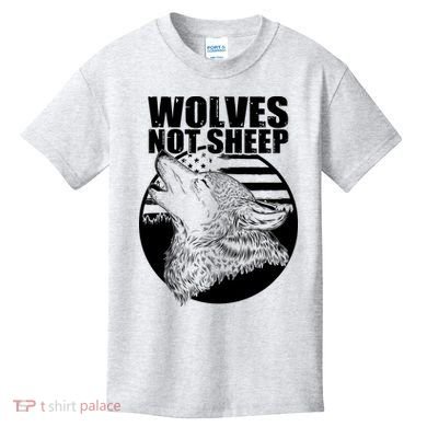 Wolves Not Sheep Kids T-Shirt