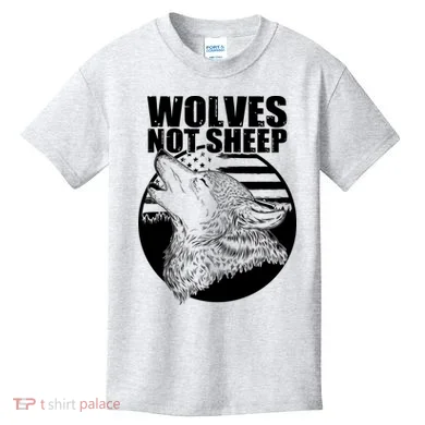Wolves Not Sheep Kids T-Shirt