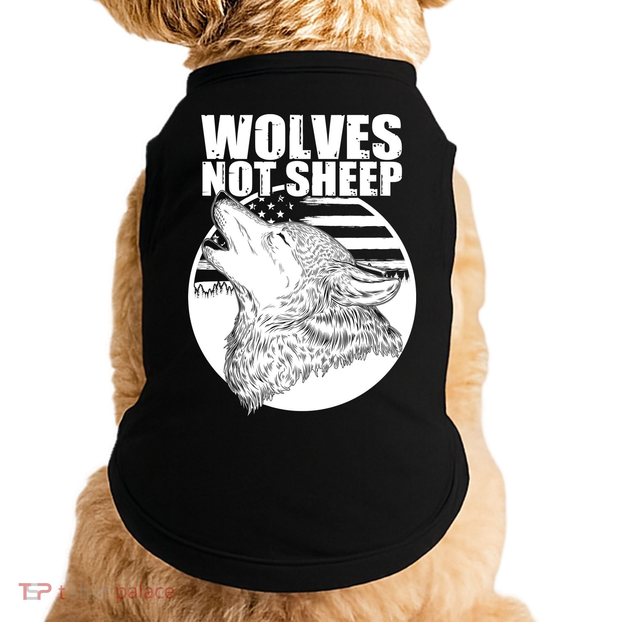 Wolves Not Sheep Doggie Tank