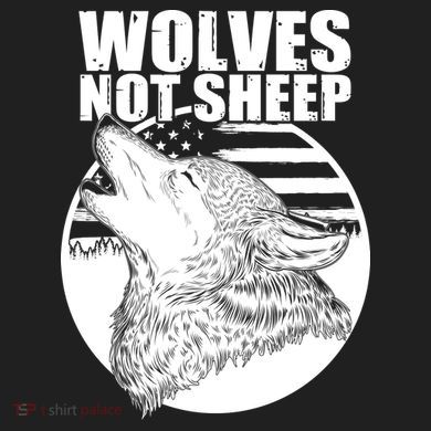 Wolves Not Sheep Five-Panel Snapback Cap