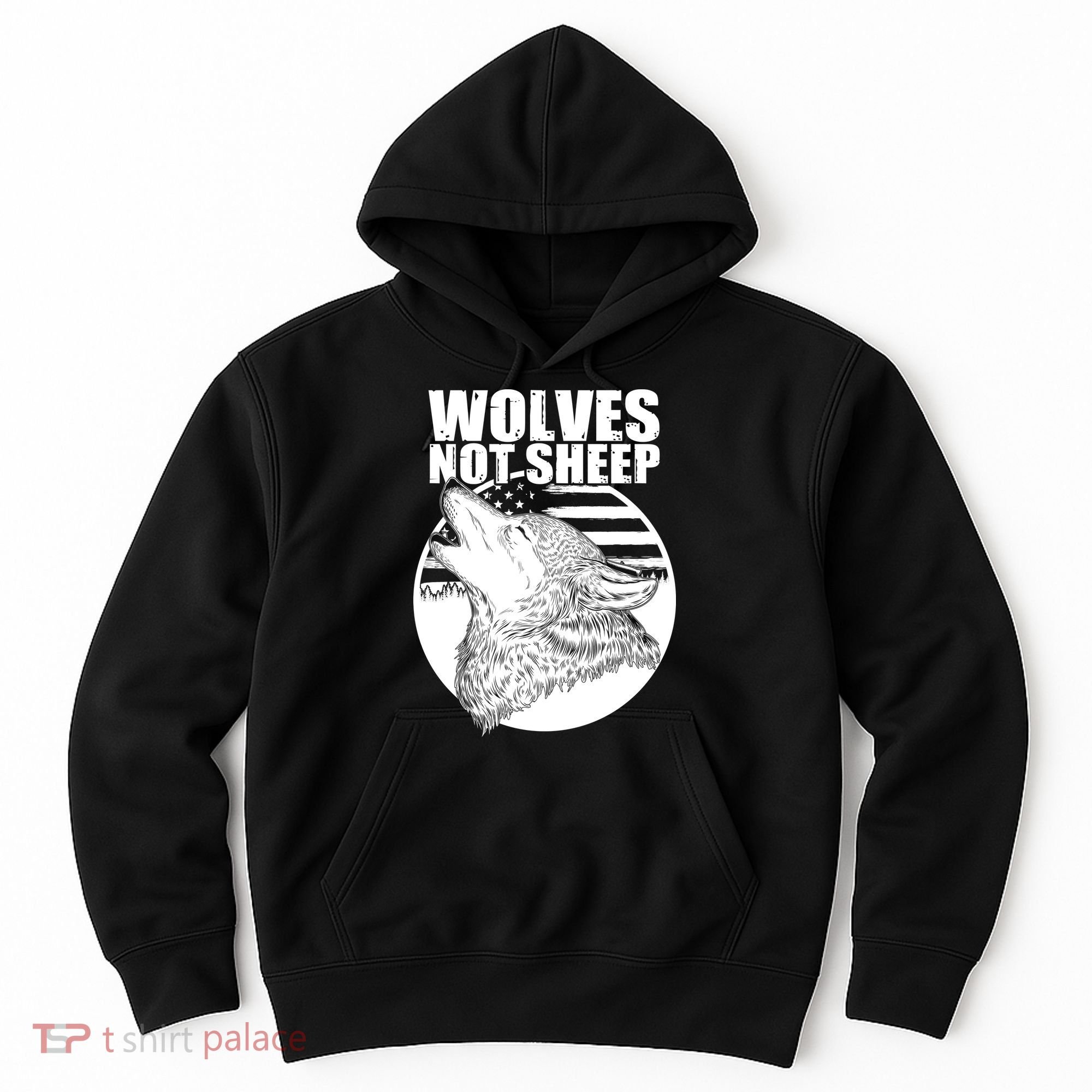 Wolves Not Sheep Hoodie