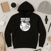 Wolves Not Sheep Hoodie thumb 3